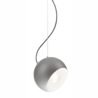 Argent blanc lampe suspendue en métal table...