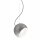 Argent blanc lampe suspendue en métal table à manger