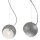 Lampe à suspendre Argent Blanc Métal Lampe de table à manger