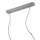 Lampe à suspendre Argent Blanc Métal Lampe de table à manger