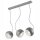 Lampe suspendue Argent Blanc Métal Table à manger Moderne