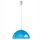 Suspension verre ronde bleu enfant garçon coloré