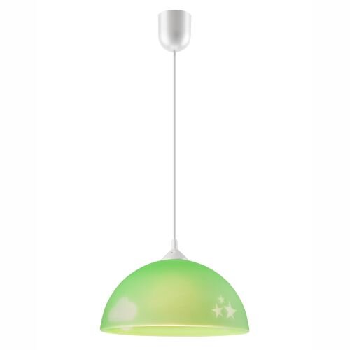 Suspension Abat-jour Vert Enfants ronde Garçons