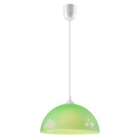 Suspension Abat-jour Vert Enfants ronde Gar&ccedil;ons