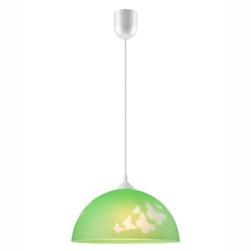 Lampe de chambre denfant verte ronde fille colorée