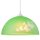 Lampe de chambre denfant verte ronde fille colorée