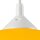 Suspension Lampe déclairage jaune Fille ronde