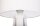 Lampe de table tripode Blanc Rétro 46cm Lampe en bois