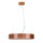 Lampe Table à manger Lampe à suspendre Bois rustique 3xW27 ronde