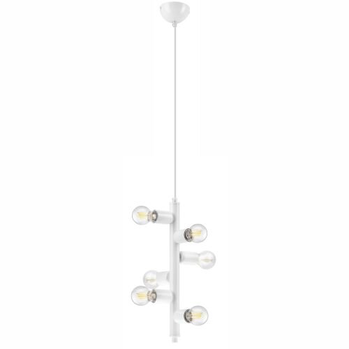 Suspension TORREN Blanc Moderne Table de salle à manger en métal