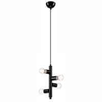 Suspension Salon Moderne Noir M&eacute;tal