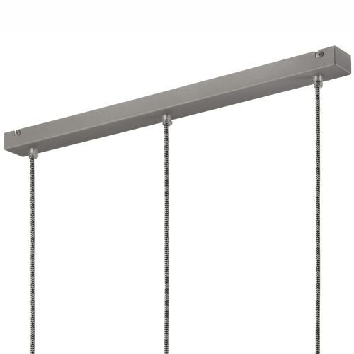 Suspension Argent Métal 3-flmg Rétro Table de salle à manger
