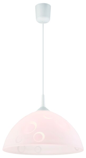 Lampe à suspendre Salon Jaune Rétro ronde Table à manger