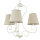 Lustre Beige Tissu Campagne Lampe de table à manger