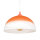 Suspension Orange ronde Table à manger Rétro ADANIA
