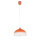 Suspension Orange ronde Table à manger Rétro ADANIA