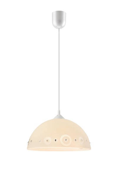 Suspension Lampe de table à manger Jaune Verre rond
