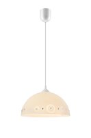 Suspension Lampe de table à manger Jaune Verre rond