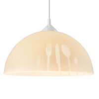 Lampe de table à manger Suspension jaune...