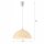 Lampe de table à manger Suspension jaune Rétro Salon