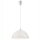 Suspension Gris Rétro ronde Table à manger Verre Lampe