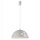 Lampe à suspendre Gris Verre rond Table à manger Rétro confortable