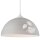Lampe à suspendre Gris Verre rond Table à manger Rétro confortable