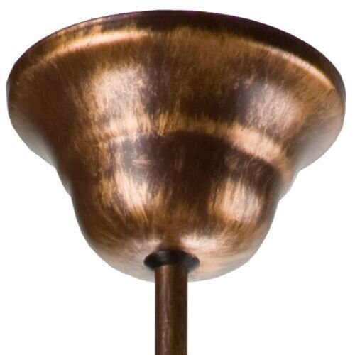 Lampe à suspendre Shabby brun antique métal 5 flammes