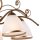 Lampe à suspendre Shabby brun antique métal 5 flammes