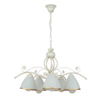 Shabby Blanc Suspension Métal 5-flmg Table de...