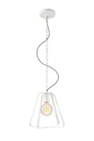Lampe suspendue Blanc Métal Table à manger...