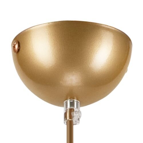 Lampe à suspendre métal or 6-flmg table à manger stylée