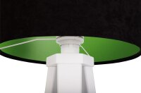 Noir vert lampe de table bois 46cm rétro JERRY