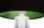 Noir vert lampe de table bois 46cm rétro JERRY
