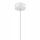 Suspension blanche en bois ronde Table à manger moderne