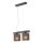 Suspension CARESA Marron Noir Moderne