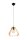 Lampe de table &agrave; manger Lampe suspendue Marron Salon Bois
