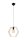 Lampe &agrave; suspendre en bois Abat-jour ouvert Lampe de table