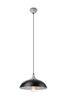 Lampe à suspendre rétro en noir...