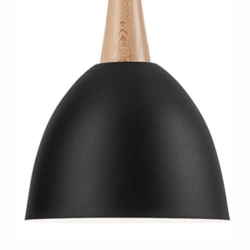 Suspension de salon Noir rond Scandinave