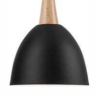 Suspension de salon Noir rond Scandinave