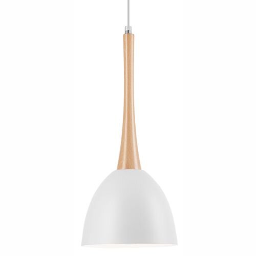 Suspension stylée FAELLA Blanc rond table à manger