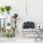 Suspension stylée FAELLA Blanc rond table à manger