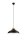 Lampe &agrave; suspendre Lampe &agrave; suspendre Noir R&eacute;tro Table &agrave; manger