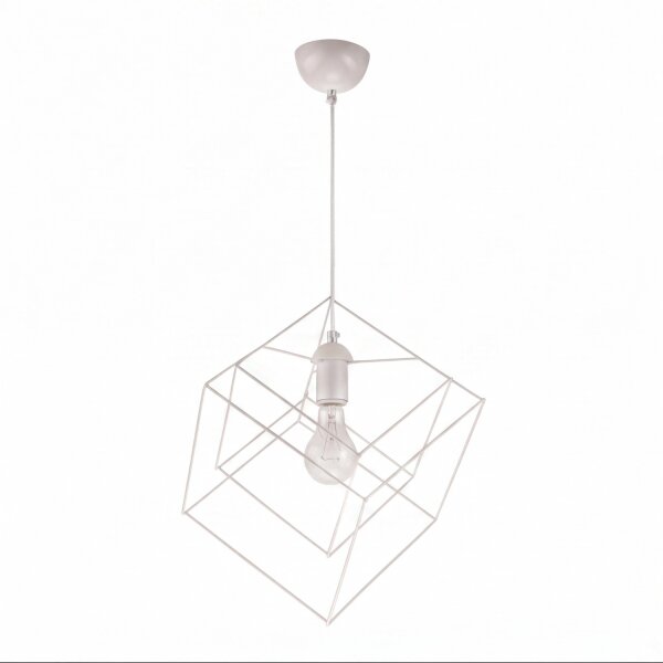 Extraordinaire lampe à suspendre AGATRIA Blanc Design
