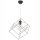 Suspension angulaire AGATRIA Anthracite Lampe design