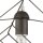 Suspension angulaire AGATRIA Anthracite Lampe design
