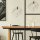 Suspension angulaire AGATRIA Anthracite Lampe design