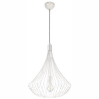 Suspension Blanc Métal rond Design moderne