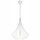 Suspension Blanc Métal rond Design moderne